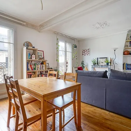 דירה Nice 46M With Balcony Near Sacre-Coeur! פריז