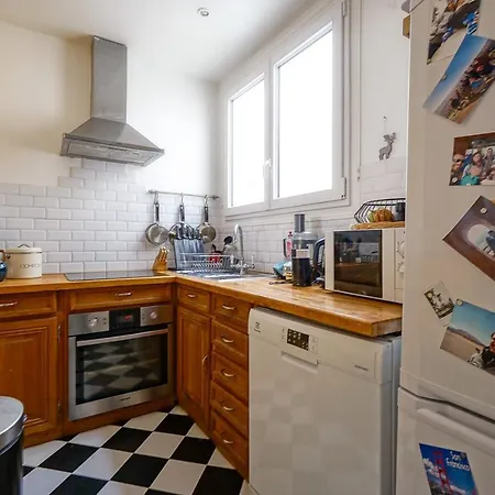 Nice 46M With Balcony Near Sacre-Coeur! דירה